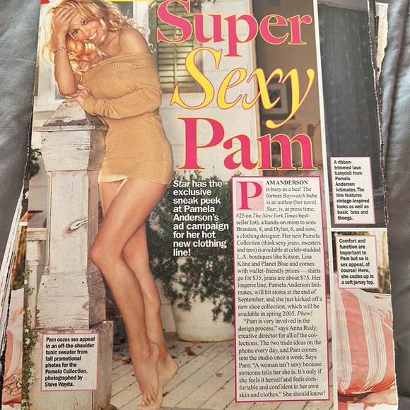 Huge lot of Pamela Anderson clippings through out many years. - Picture 14 of 16